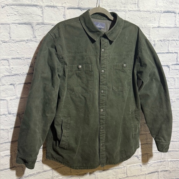 croft & barrow Other - Men’s Vintage Croft & Barrow Shacket, Olive Green, Size Large